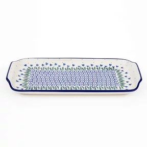 Tacka z uszkami 410 32/14,5 cm <br> 490AX Tulipany